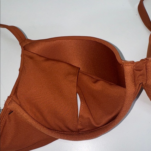 Victoria's Secret Rust Bikini Set Sz. 36B removable padded / M NWT - Picture 2 of 10